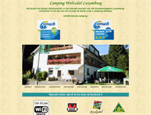 Tablet Screenshot of campingwoltzdal.com